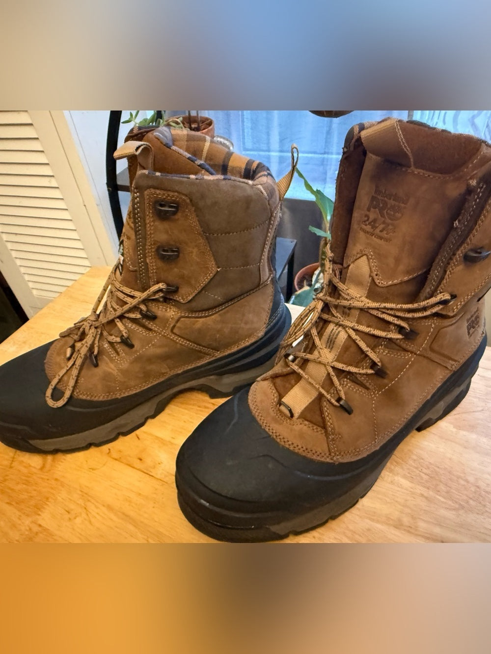 Timberland PRO Brown Men’s Waterproof Work Boots