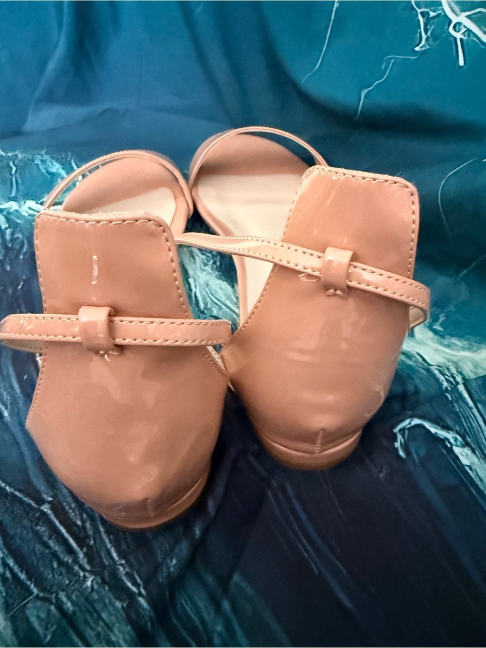 YDN Patent Strappy Flat Sandals 13