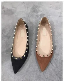 The Size Matters by House of Storms | The Siren Studded Pointed Flat