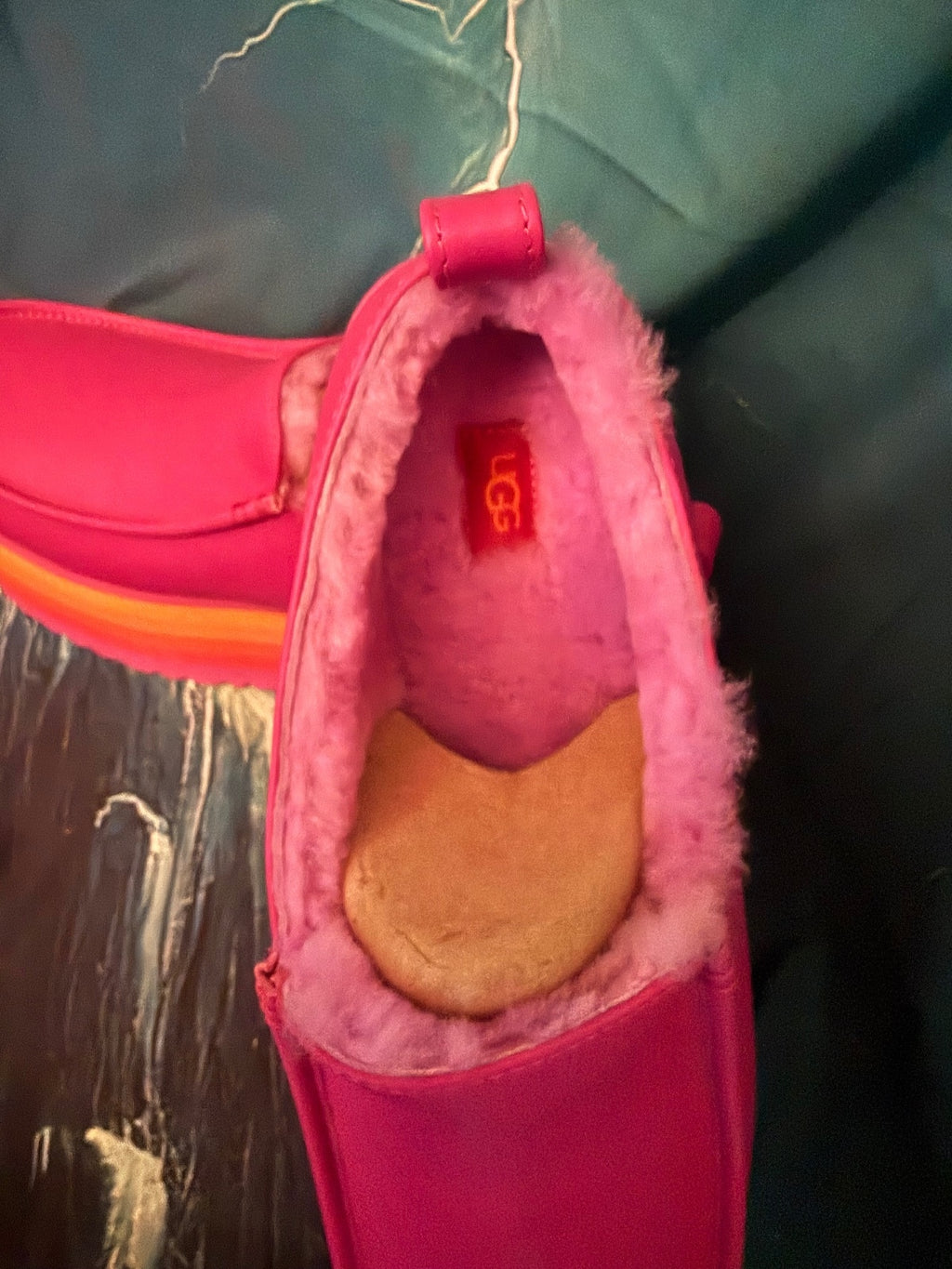 UGG Urseen Platform Slip-Ons