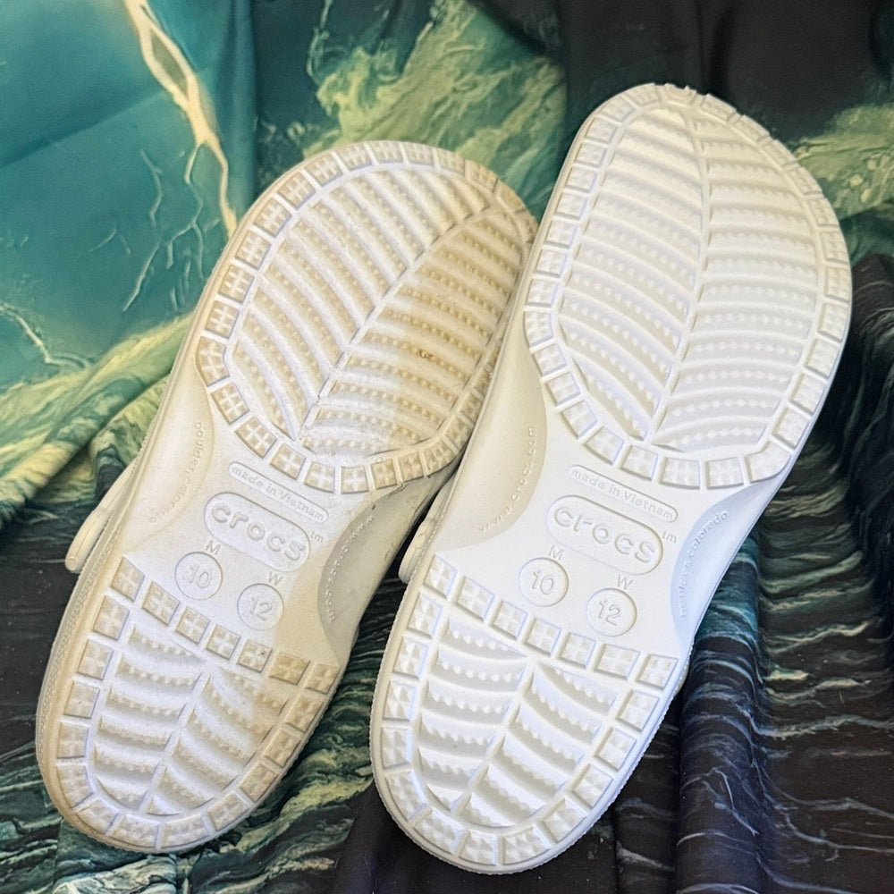 CROCS Classic Vent Clog Sandals in Light Blue