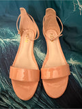 YDN Patent Strappy Flat Sandals 13