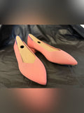 Rothy's Coral Pink Pointed-Toe Low Heel Pumps