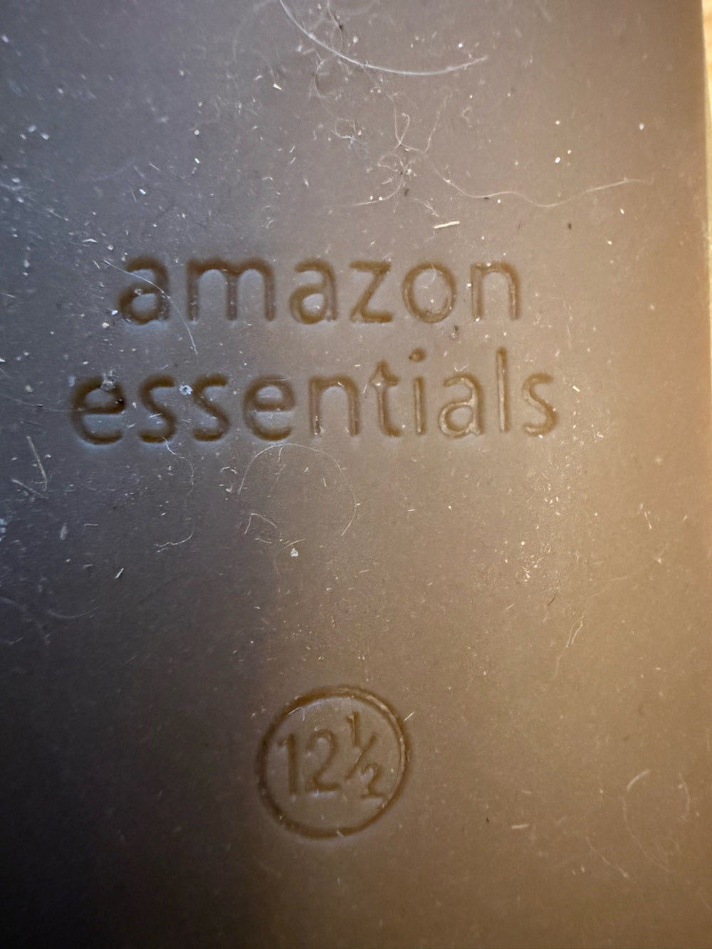 Amazon Essentials Metallic Gold Slip-On Ballet Flats